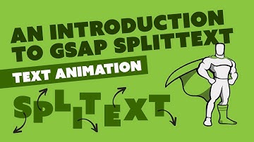 Text animation tutorial - An introduction to GSAP SplitText