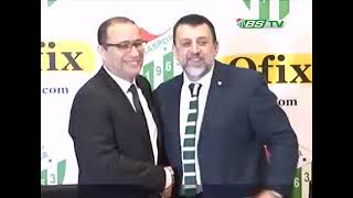 Bursaspor İle Yaptığımız Sponsorluk Anlaşmasının İmza Töreni