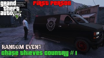 GTA 5 ★ Random Event # 39 ★ Chase Thieves Country # 1 [Location Guide]