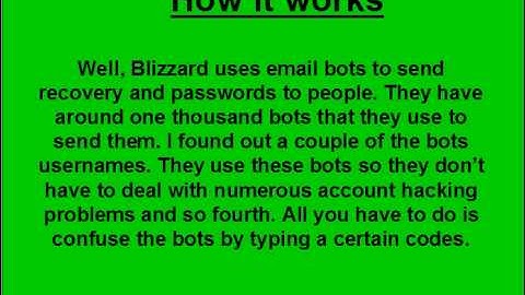 How to hack a world of warcraft account the safe way.(Easy)