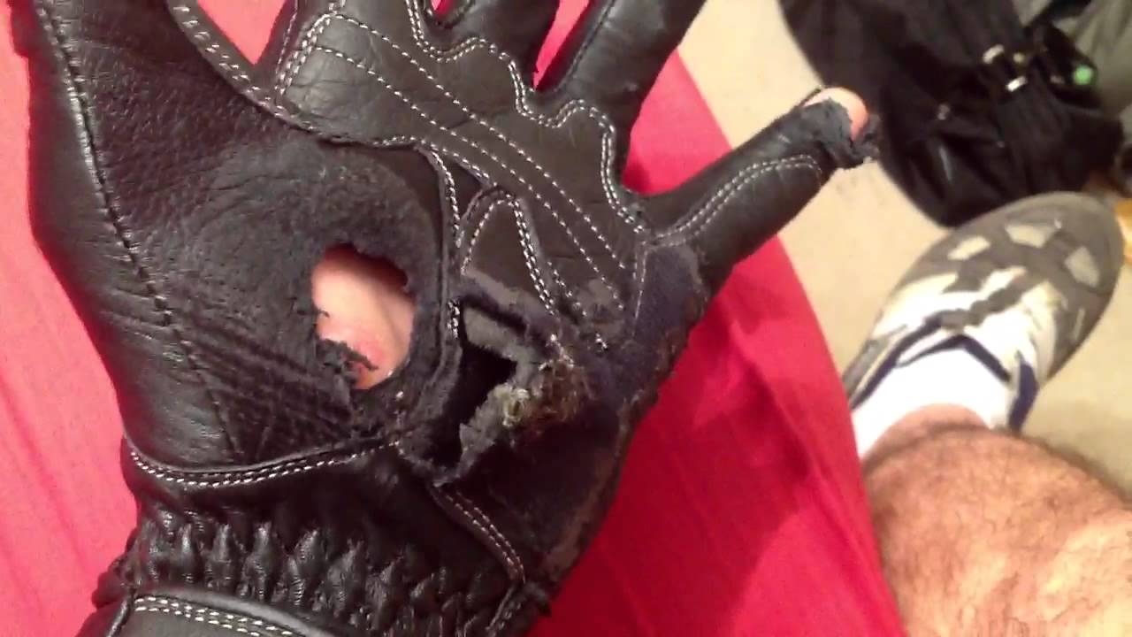 Why motorcycle gloves should be worn YouTube