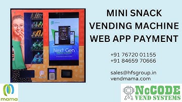 Mini Snack Vending Machine - Web App Payment | NcCode | IOT | PCB Controller | Online | Firmware