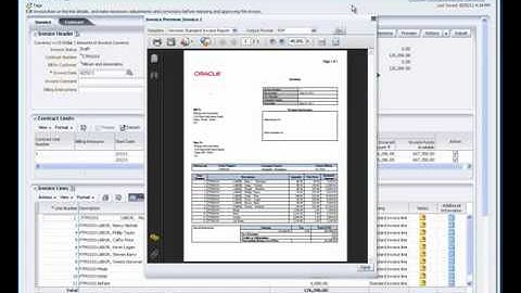D Project Billing and Contracts in Oracle PPM Cloud