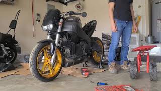 my buell xb9s upgraded to xb12s.