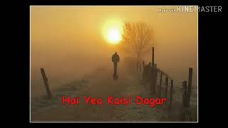 Jal ke bujhe jindagi ki samma . kahin to milegi mohbbat ki manzil beautiful status