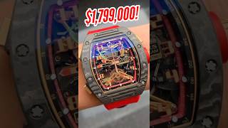 2 MILLONES! 💰 RELOJ  "RICHARD MILLE" 🚨😱 (RM50-01) #richardmille #relojes #shorts