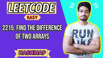 2215. Find the Difference of Two Arrays | LEETCODE EASY | HASHMAP