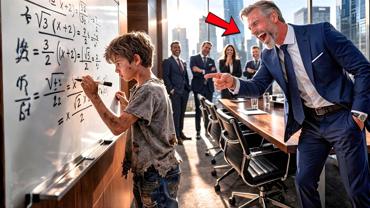 “YO PUEDO RESOLVER ESTO SOLO” — DIJO EL NIÑO… EL MILLONARIO SE RIO, PERO FUE TOMADO POR SORPRESA