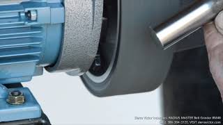 Sierra Victor Machinery: RADIUS MASTER Belt Grinder RM48 - Surface Finishing