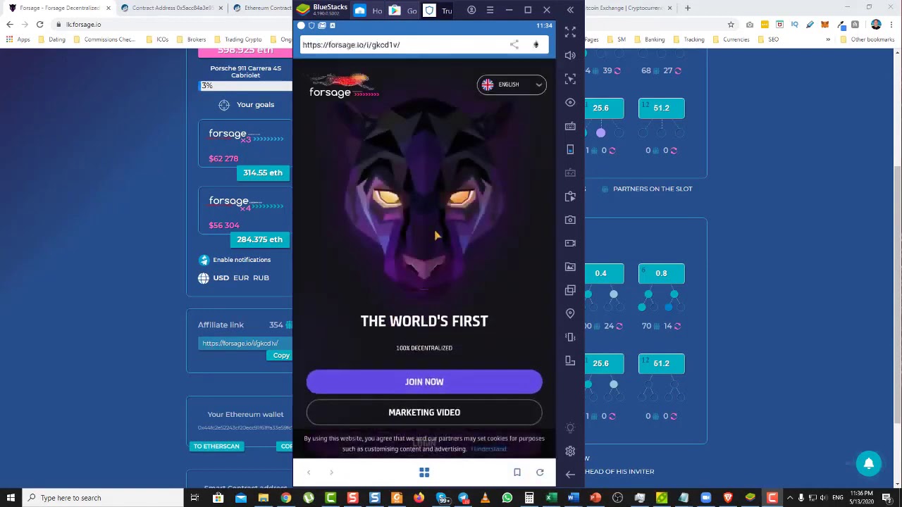 How To Set Up Trust Wallet For Forsage and Earn Ethereum Daily