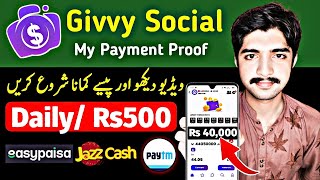 I Earned $50 From Givvy Social App | Withdraw in Easypaisa JazzCash & Binance | Without Investment screenshot 5