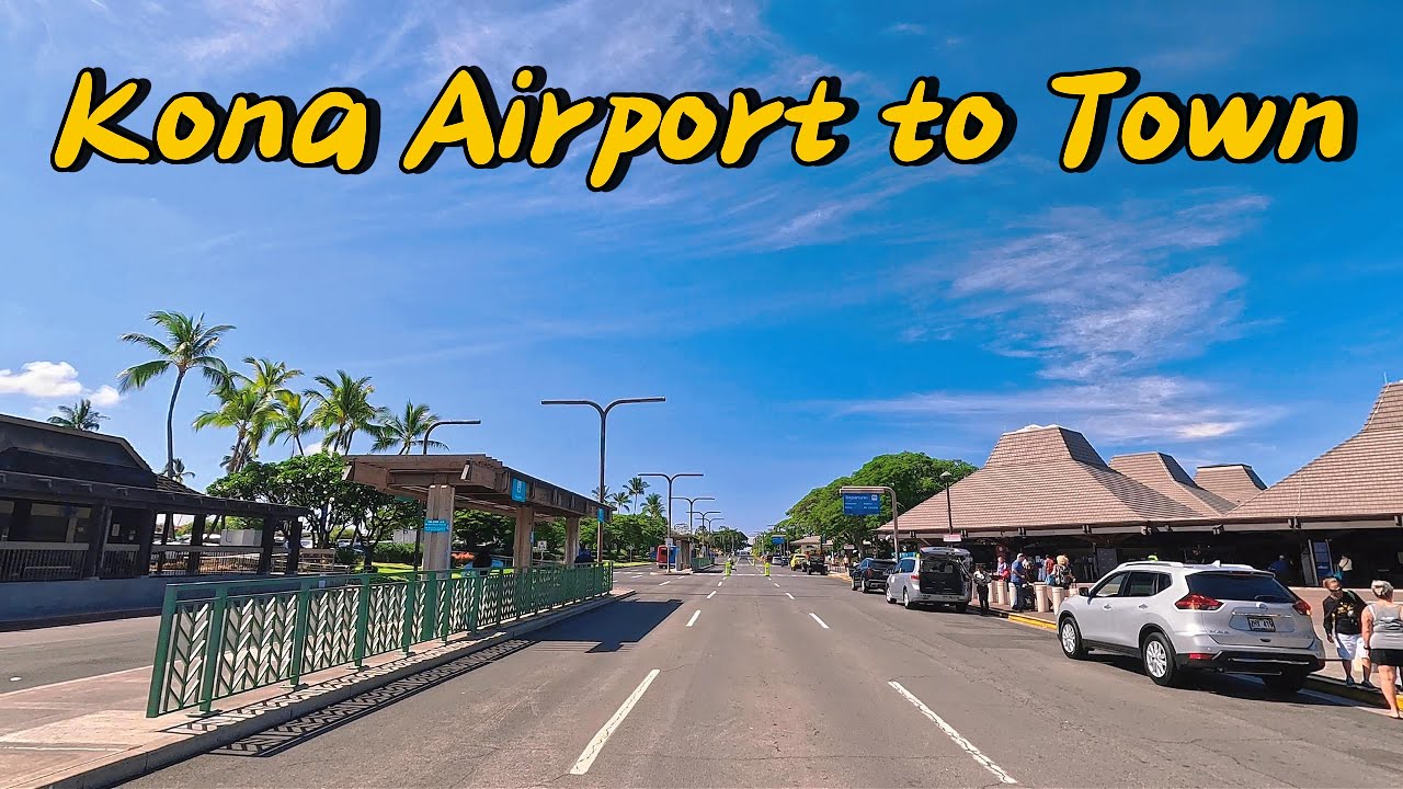 Driving from Kona Airport to Kailua-Kona | Big Island Hawaii POV