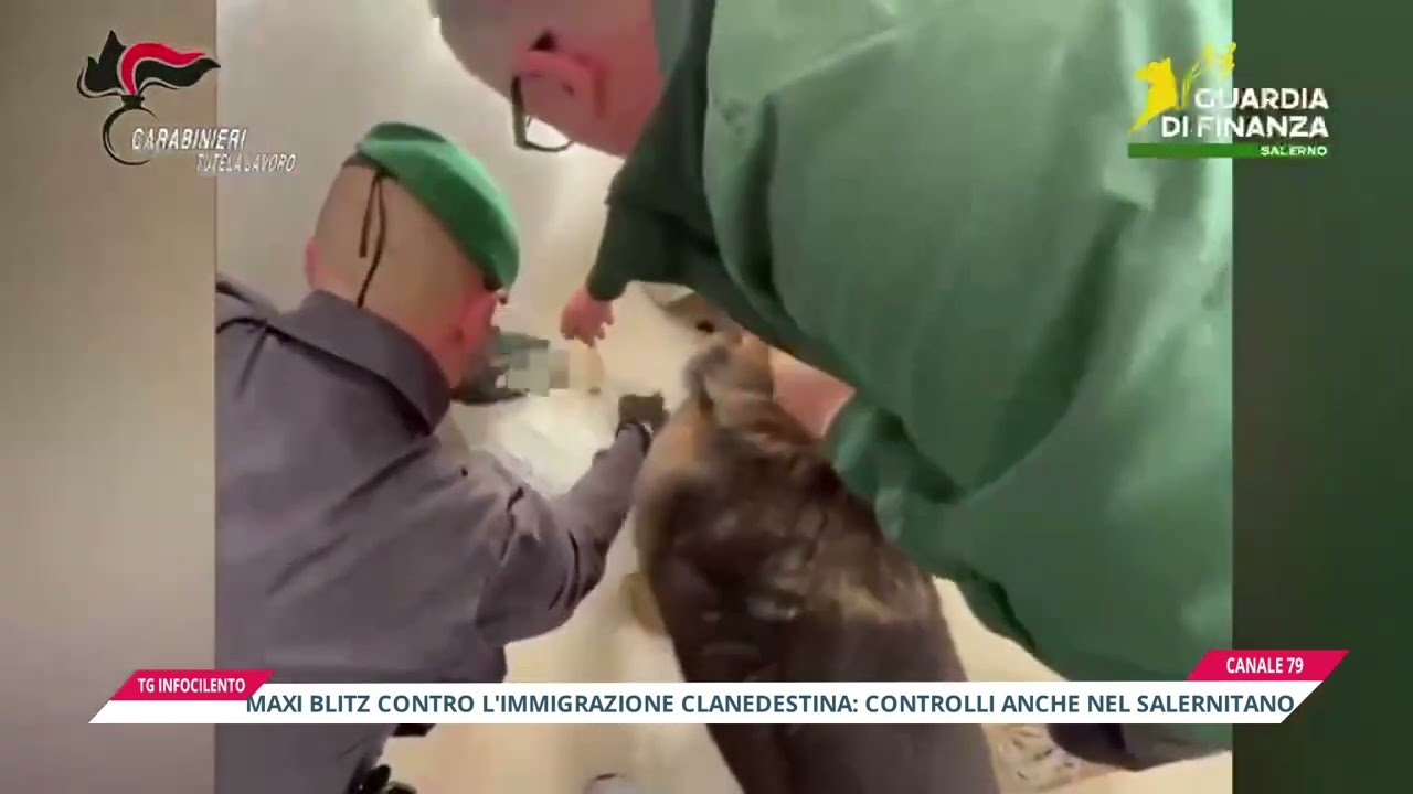Blitz contro l'immigrazione clandestina a Salerno e in altre 9 province