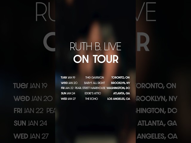 I am beyond excited to share that I’ll be going on tour to support the release of Peace To Make 🥹