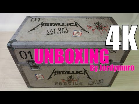 Metallica Live Shit (4K) Binge & Purge Box Set UNBOXING by