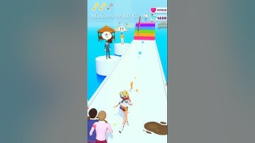 Makeover Run Games All Levels Gameplay Android,Walkthrough ios,New Game Big Update Levels.