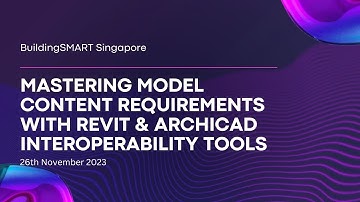 Mastering Model Content Requirements (MCR) with Revit & Archicad Interoperability Tools