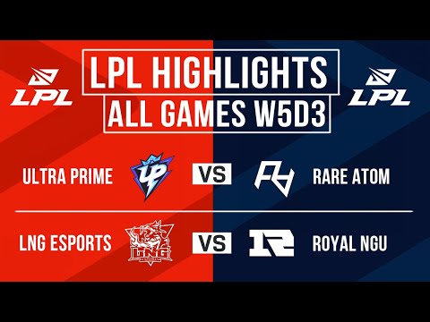 LPL Highlights ALL GAMES Week 5 Day 3 | LPL Spring 2024