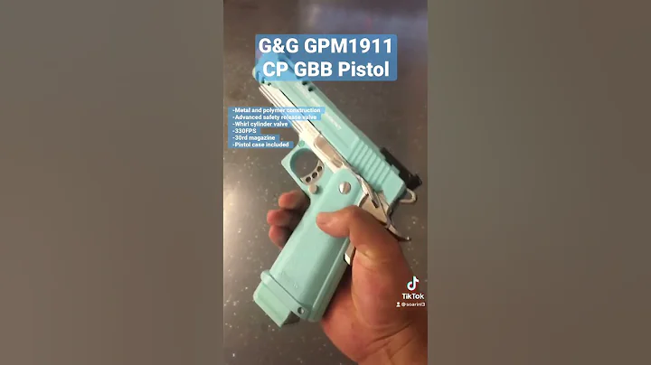 G&G GPM1911 CP GBB Airsoft Pistol Highlight👏🏼#short #shorts #airsoft #airsoftgi #pistol #speedqb