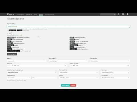eLabFTW [v.5.0.2] [Tutorial] 6. Search