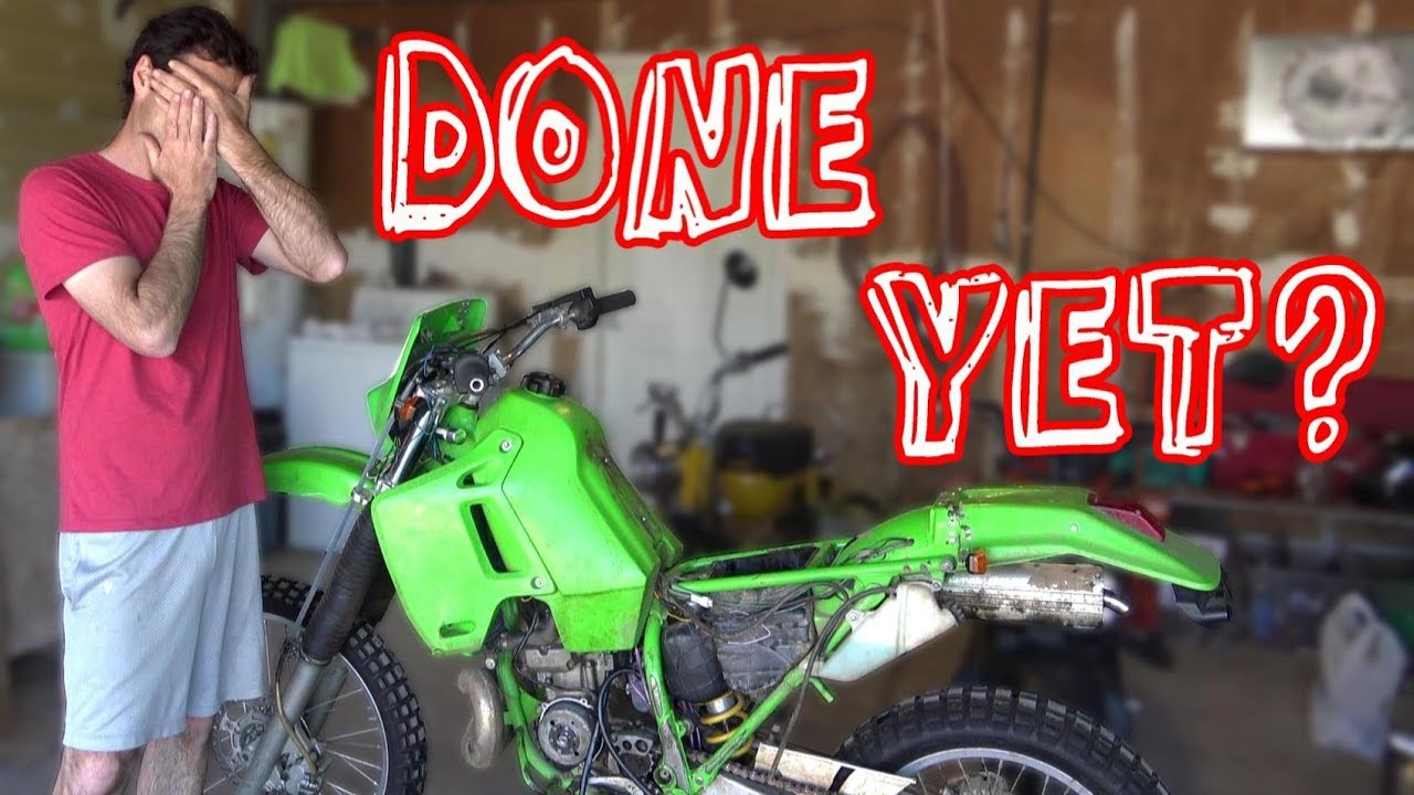 $200 Kawasaki Dirt Bike - Trying To FINISH IT
