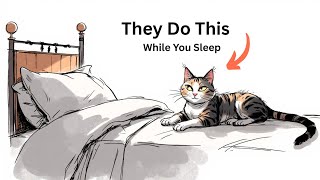 Strange Things Cats Do While You’re Asleep (And What They Actually Mean)