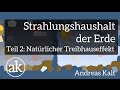 [Atmosphäre und Klima] Strahlungshaushalt der Erde (2) – Natürlicher Treibhauseffekt