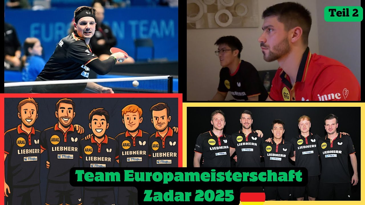 Tischtennis-EM 🏓 in ZADAR! 🇭🇷 | Teil 2: 2. Gruppenspiel vs Serbien & Training für das Achtelfinale 💪
