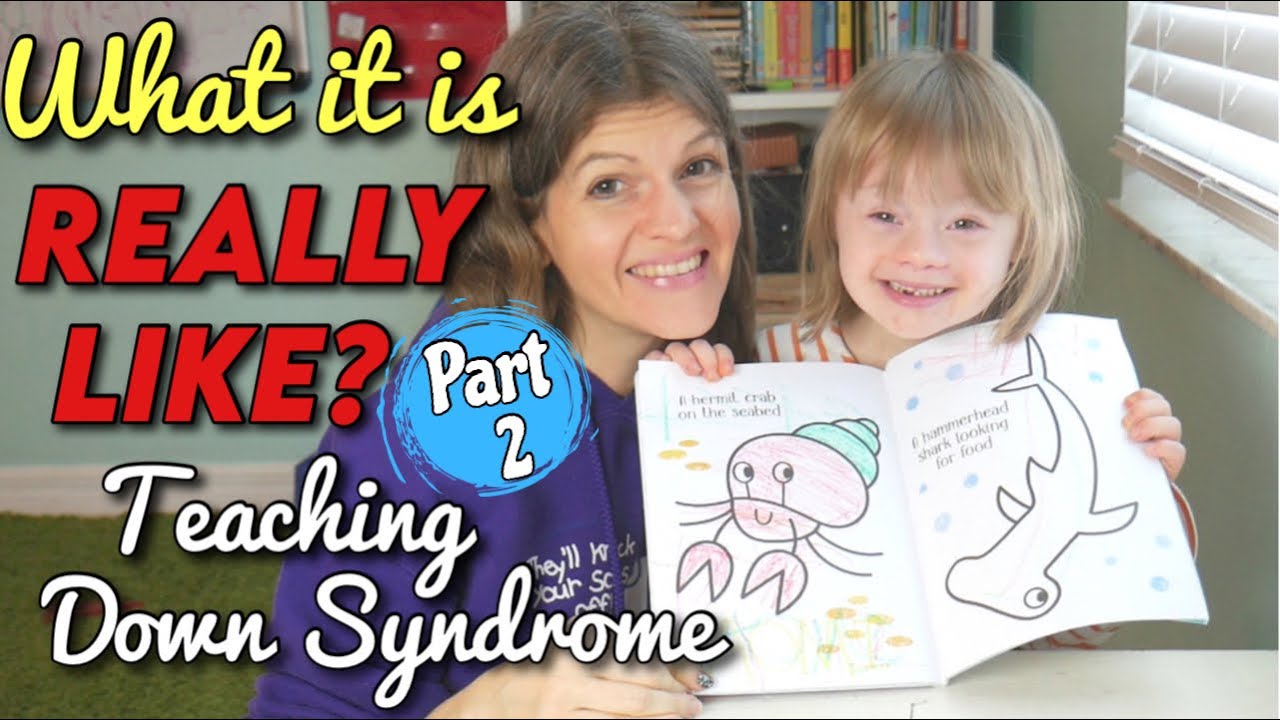 **REAL & RAW** How I Teach my Child with DOWN SYNDROME || Preschool at 5 Years Old
