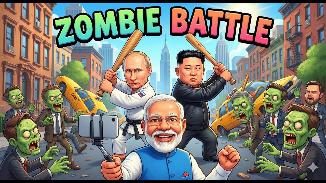 MODI Crying? 😭 WORLD LEADERS React to Trump’s Viral Video! (Funny 3D Animation)