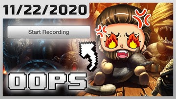 November 22, 2020 | The Binding of Isaac: Afterbirth+ | Daily Challenge
