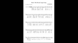 Hark! The Herald Angels Sing | Tuba 🎺 | Christmas Sheet Music