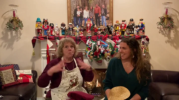 FLOSSTUBE 130 Debbie's Cross Stitch Christmas Tree!