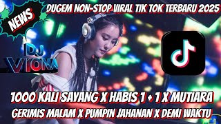 DJ DUGEM DISKOTIK‼️ VIRAL 1000 KALI SAYANG X 1 1 X MUTIARA X GERIMIS MALAM