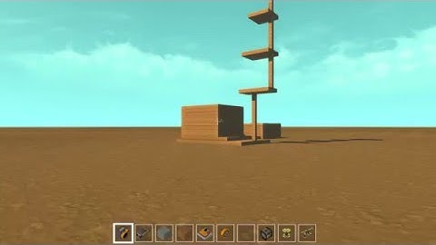 Scrap Mechanic: Elevator stopping at multiple floors