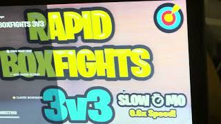 Rapid box fight 3v3/fortnite