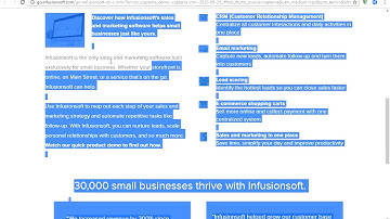 Infusionsoft CRM Overview