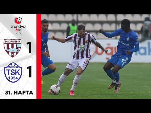 Teksüt Bandırmaspor (1-1) Tuzlaspor - Highlights/Özet | Trendyol 1. Lig - 2023/24