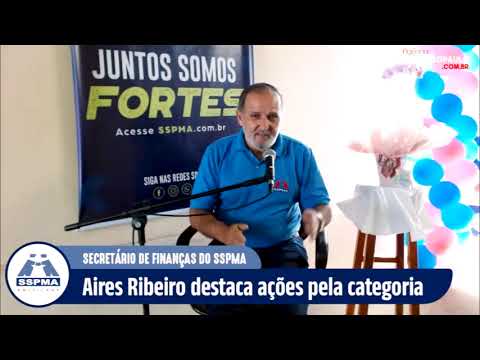 Cortes da Live | Tesoureiro Aires Ribeiro enaltece o papel das Mulheres Servidoras no SSPMA