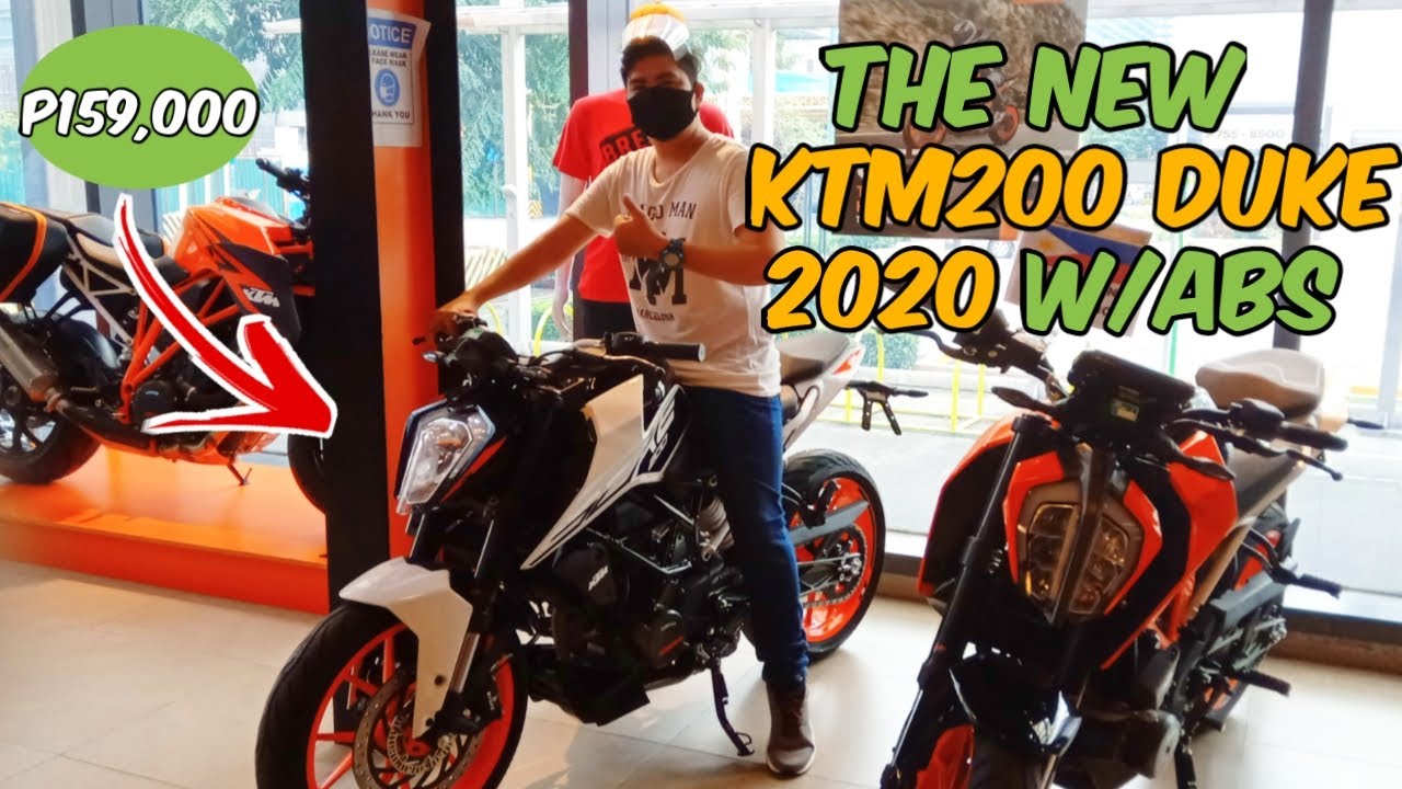 THE NEW KTM200 DUKE 2020 W/ABS