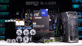 「BRO」4K PC BUILD Singularity Spectre 4   RTX4090 Matrix Without AIO.幽灵4#pcbuild