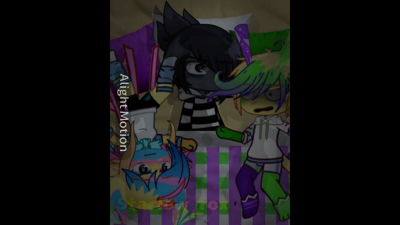"Circus sleepover"//{Ft: Circus trio🎈🪅✒️}//#dandysworld#gacha#shorts#gachaclub#alightmotion#fyp