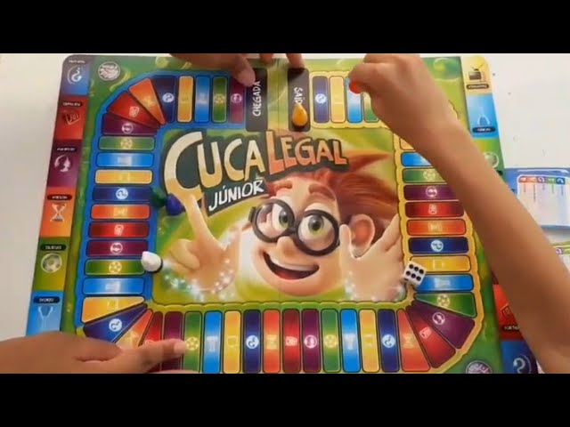 Jogo De Tabuleiro Cuca Legal Junior - Perguntas E Respostas em