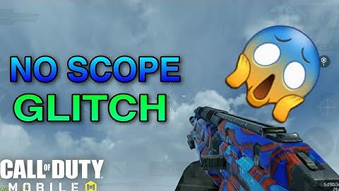 This No Scope Glitch Breaks Cod mobile | No Ironsight Glitch In Cod Mobile