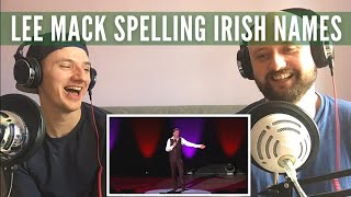 Reacting to Lee Mack - Spelling Irish Names (#IrishReact)