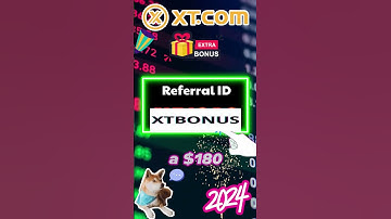 How to use a referral code on XT.com: XTBONUS