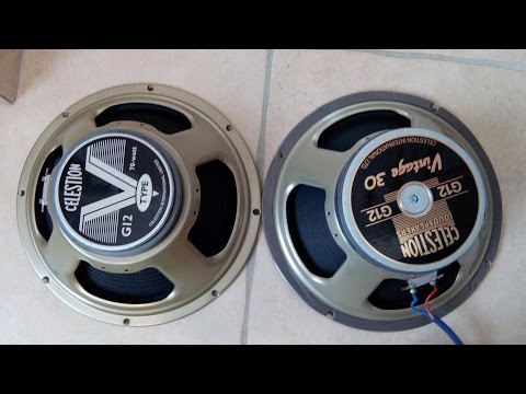 Celestion Vintage 30 Vs Celestion V-Type