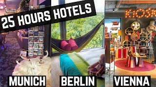 Quirky hotels you need to stay at in Europe - 25hours Munich, Berlin and Vienna