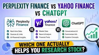 Yahoo Finance vs ChatGPT vs Perplexity Finance: Which one Actually helps you Research stocks?