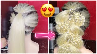 ? Romantic Wedding Hairstyle for Long Hair | Bridesmaids Hairstyle | Easy & Quick Hairstyle | ?